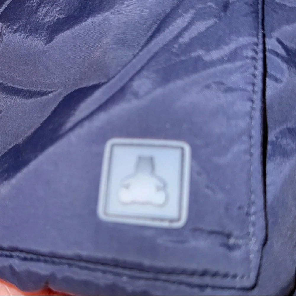 GAP Boys Navy Puffer Jacket Size 5 Hooded Fleece Lined Winter Coat